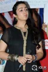 Charmi at Pratighatana Movie Audio Launch